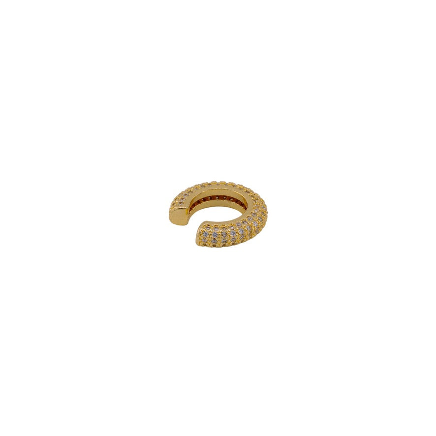 Ear Cuff Gold Disco