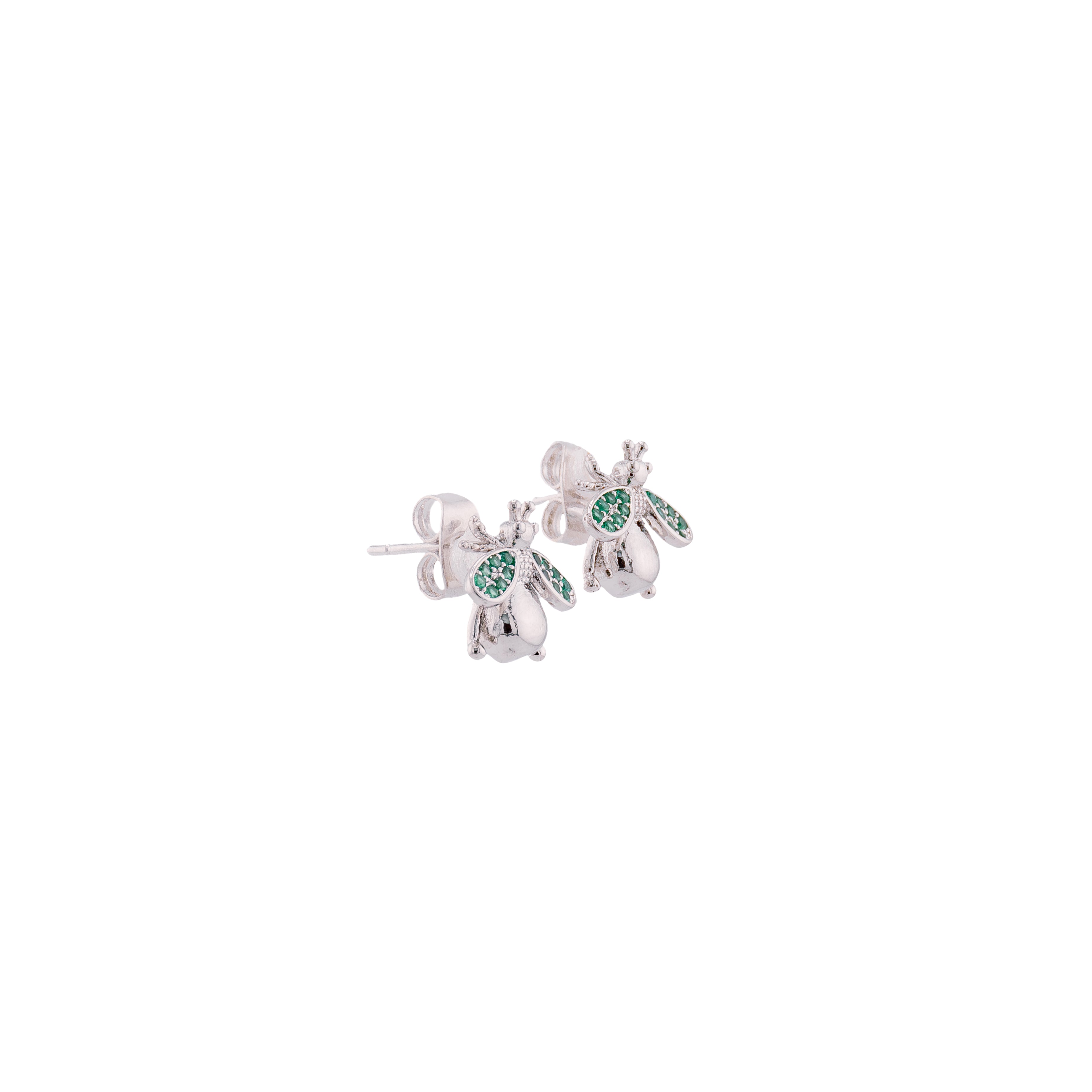 Studs Green Bee