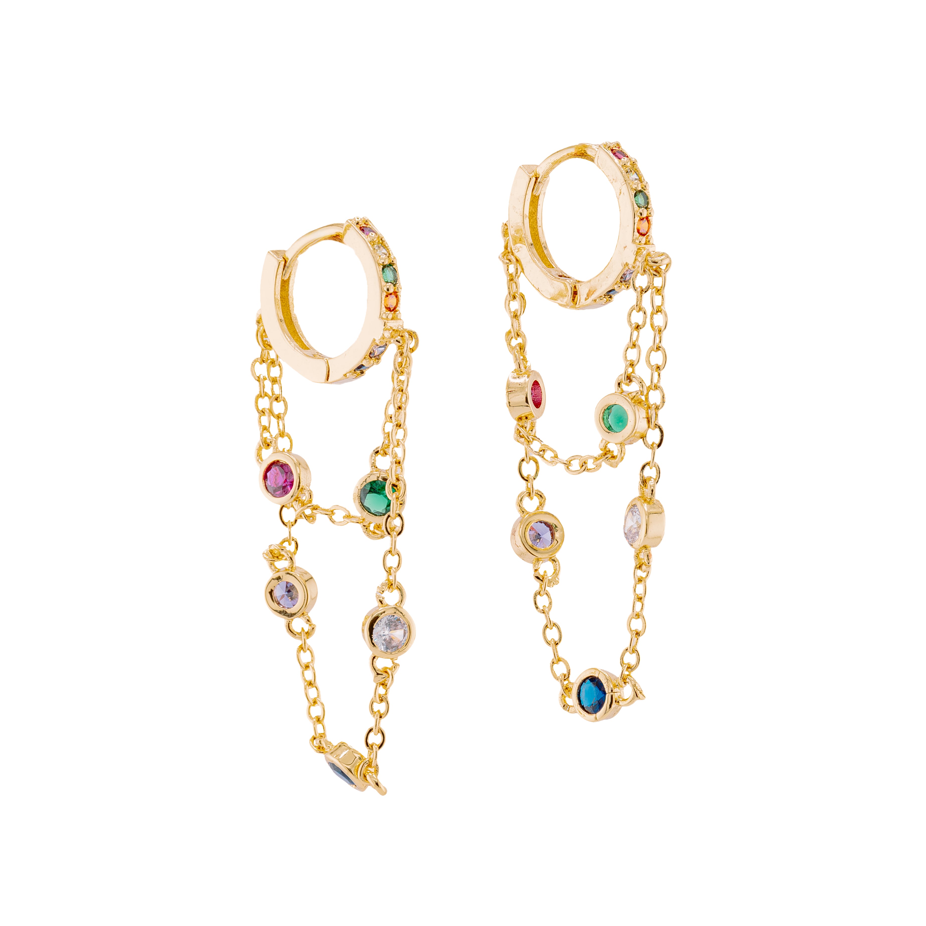 Aretes Rainbow fall