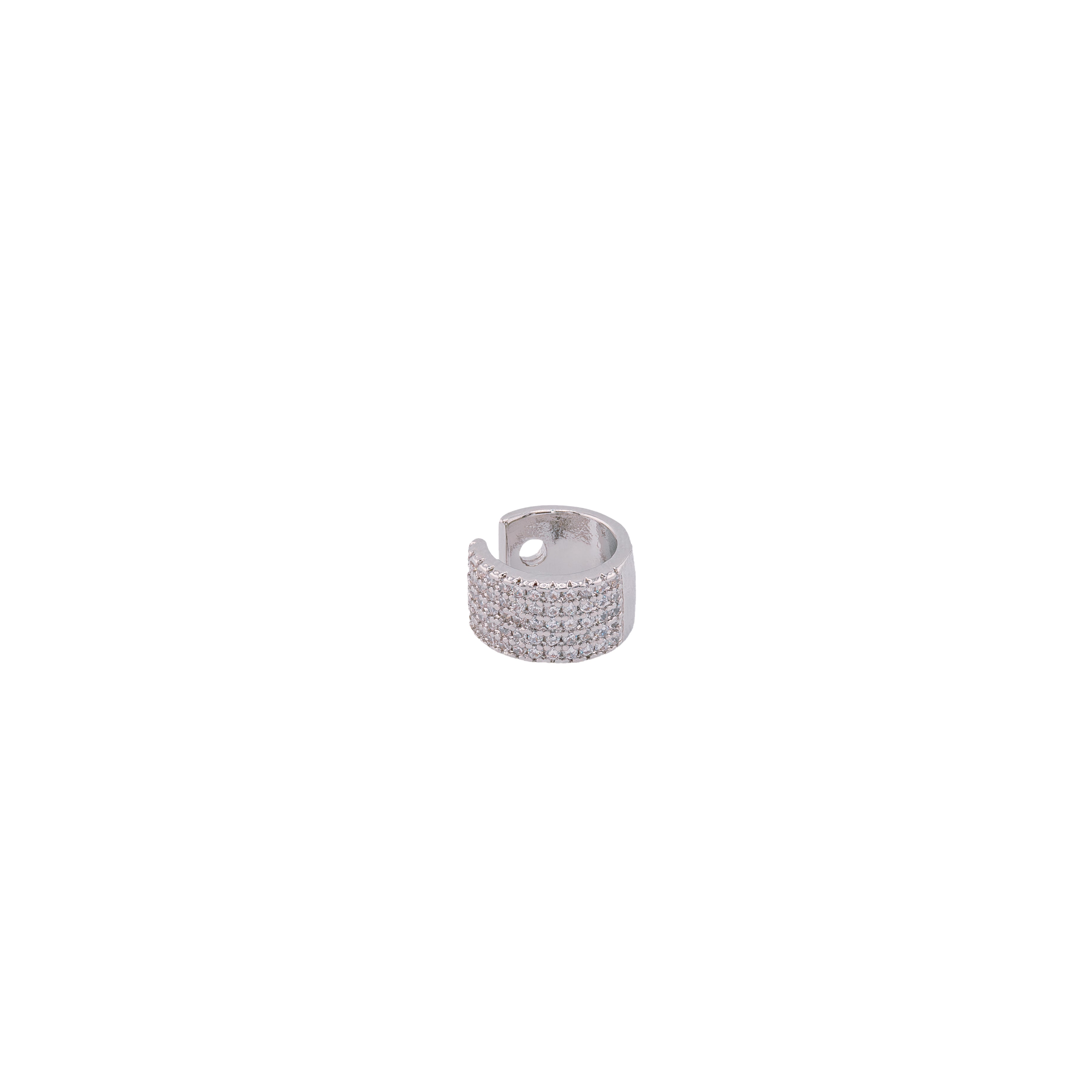 Ear Cuff Silver Glam