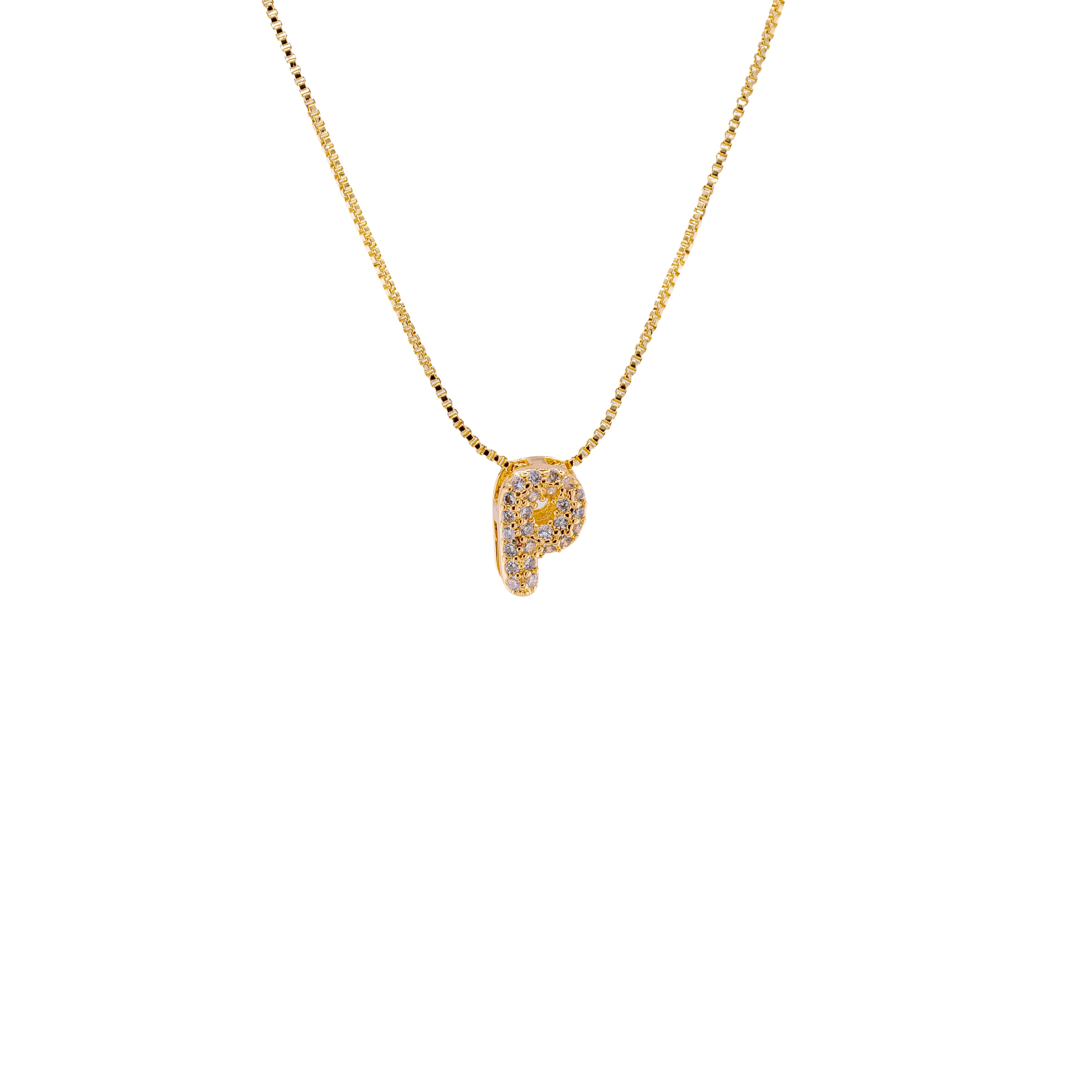 Collar Tiny Bling Initial