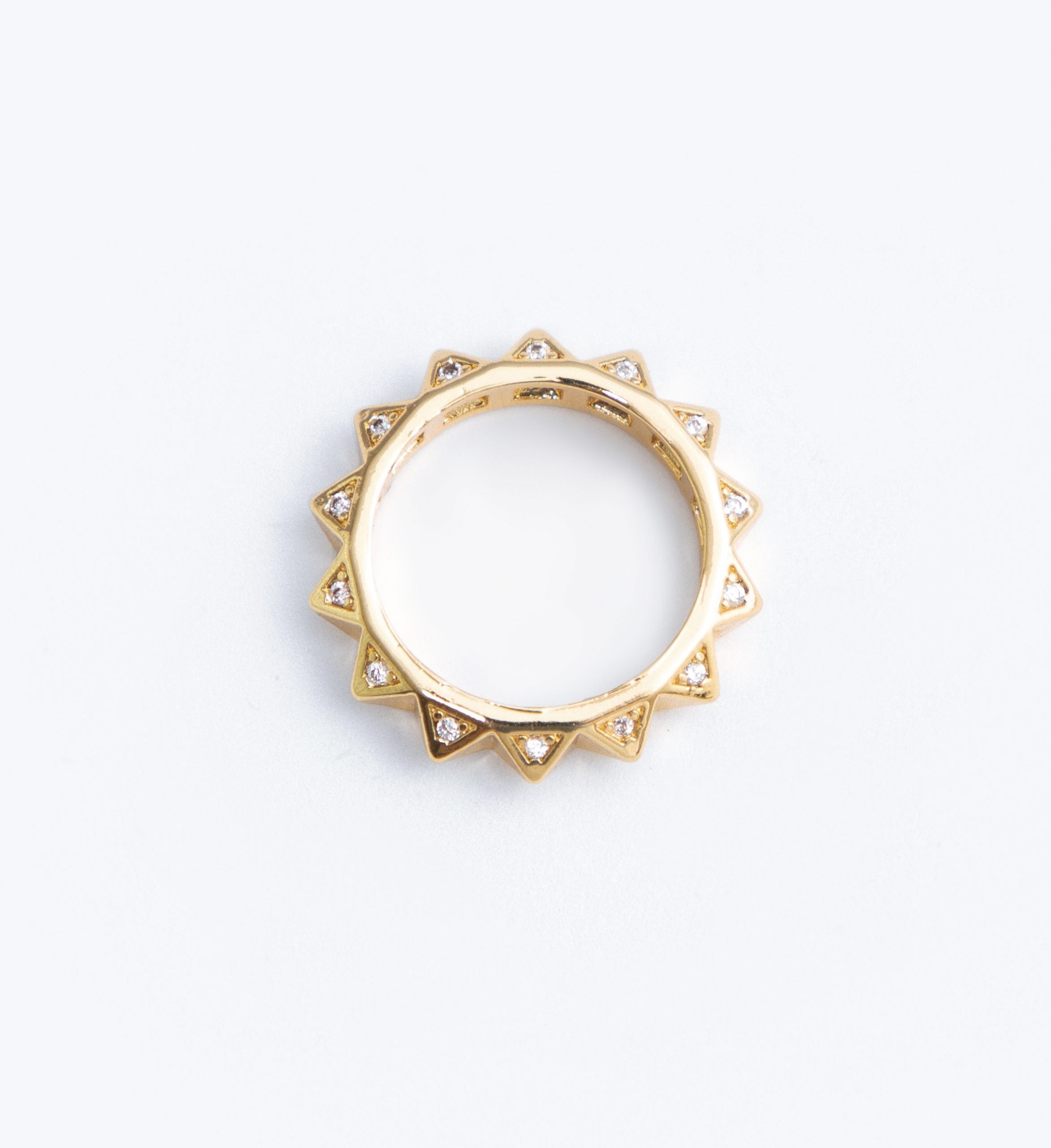 ANILLO CON FORMA DE SIERRA