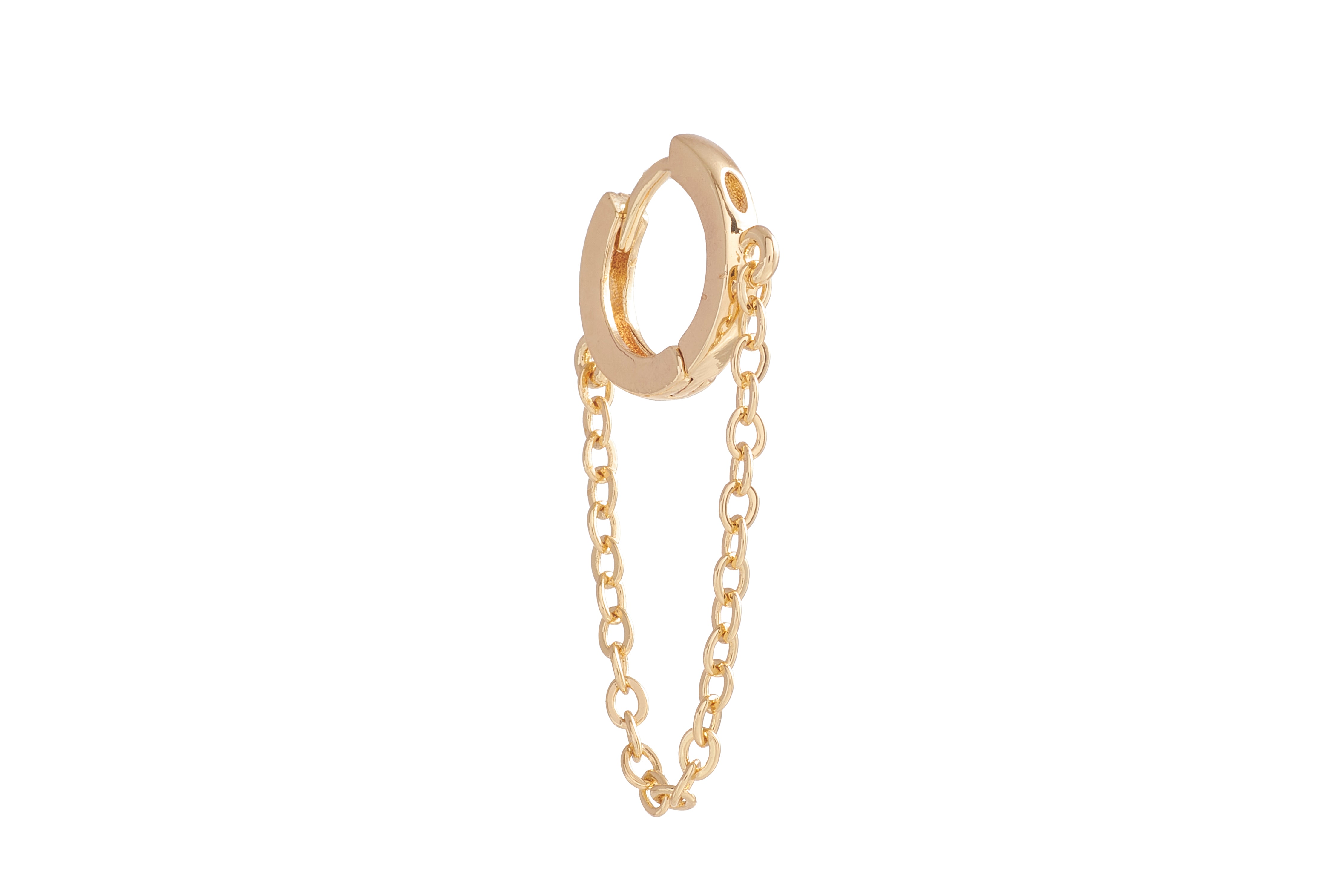 Vintage Chained Hoop
