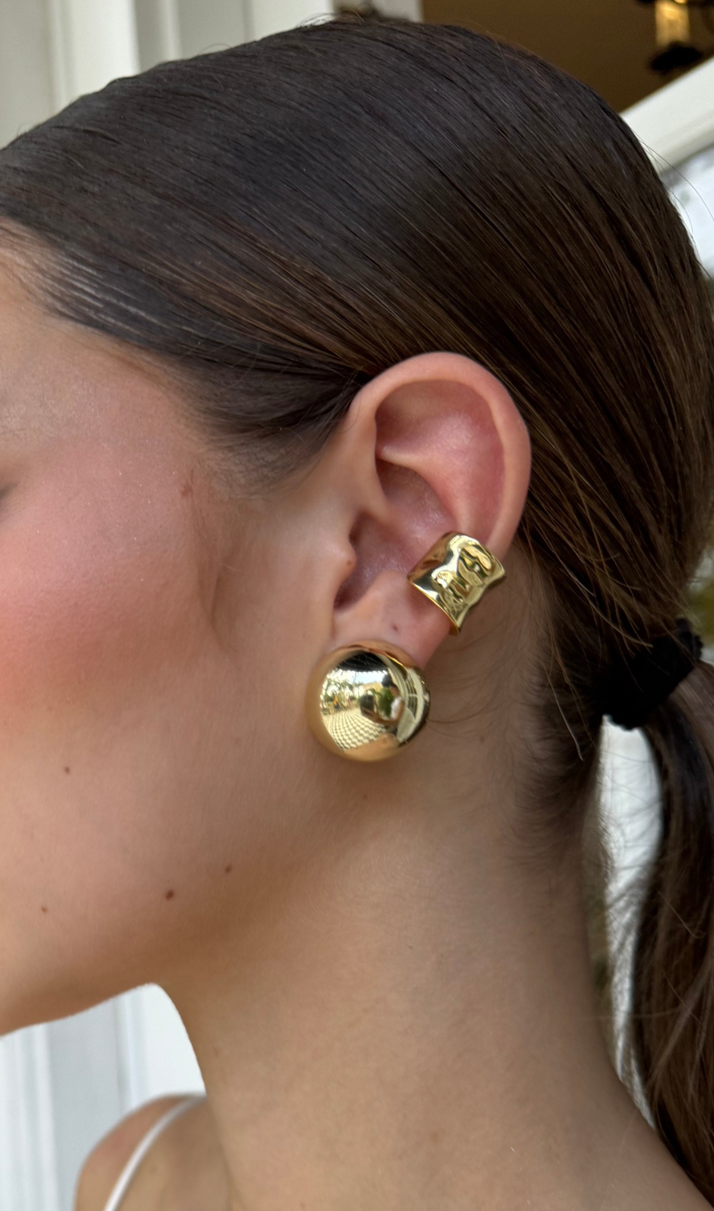 Marea gold Earcuff