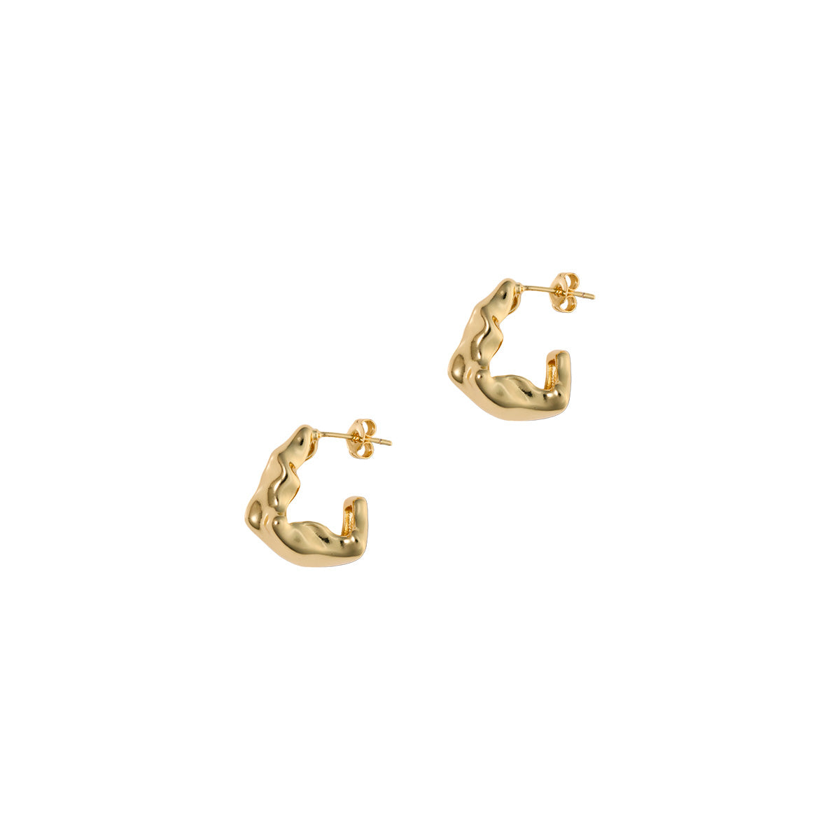 Enigma gold Earrings